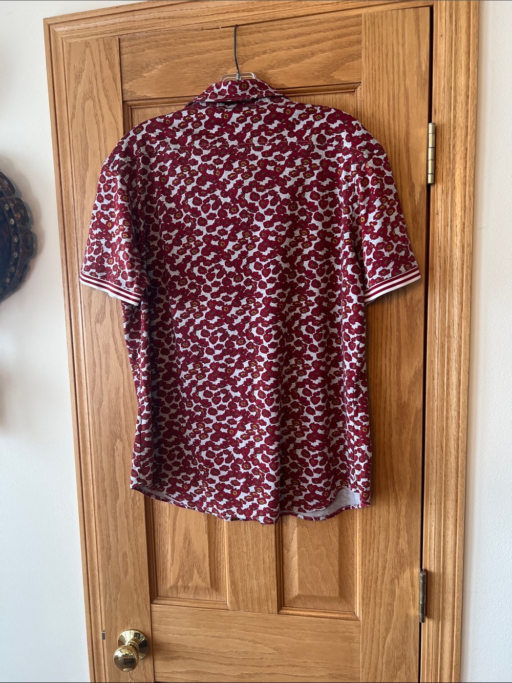 Murano Floral Dress Button-Down Polo - Picture 4 of 4